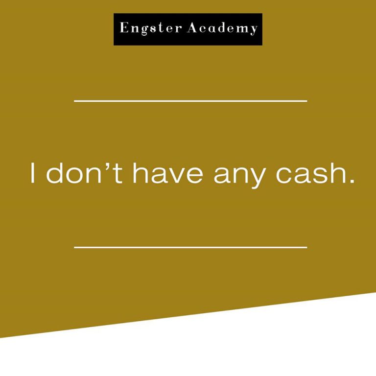 อันนี้ก็ตรงๆเลยนะครับ ไม่มีเงิน Example: I really want a new phone, but I don't have any cash.