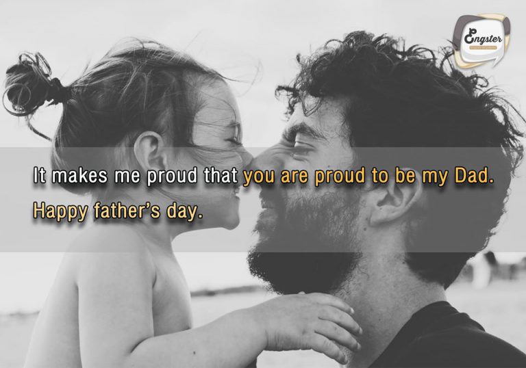 ผมภูมิใจมากที่สุดเลยนะ ที่รู้ว่าพ่อภูมิใจที่ได้เป็นพ่อของผม สุขสันต์วันพ่อครับ