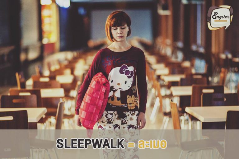 Sleepwalk = ละเมอ