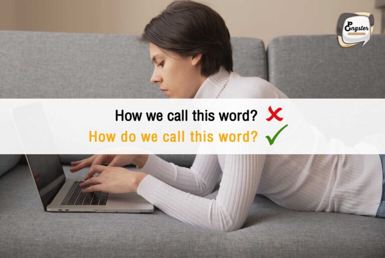 How do we call this word? = เราเรียกคำนี้ว่าอะไรนะ? เป็นประโยคคำถามนะครับอันนี้ ใช้ How do ขึ้นต้นได้เลย